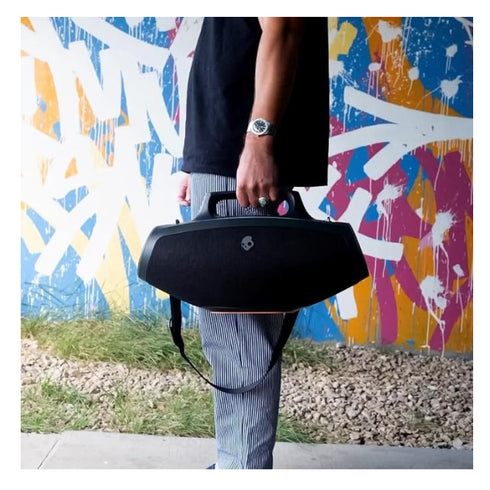 Skullcandy Barrel Wireless Bluetooth Boombox Speaker - Big Sound in a Portable Design