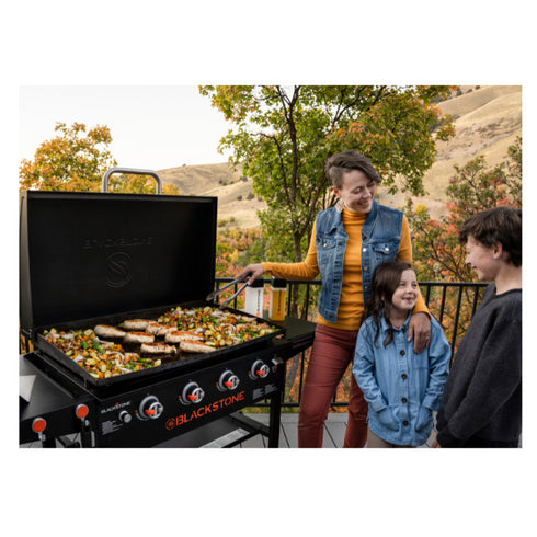 Blackstone Original 36in Stainless Top Outdoor Griddle - Large Griddle for Family Gatherings