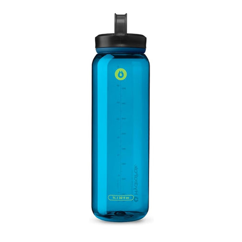 Hydrapak RECON CLIP & CARRY 0.75 L & 1 L– Compact and Portable Water Bottle with Clip Handle