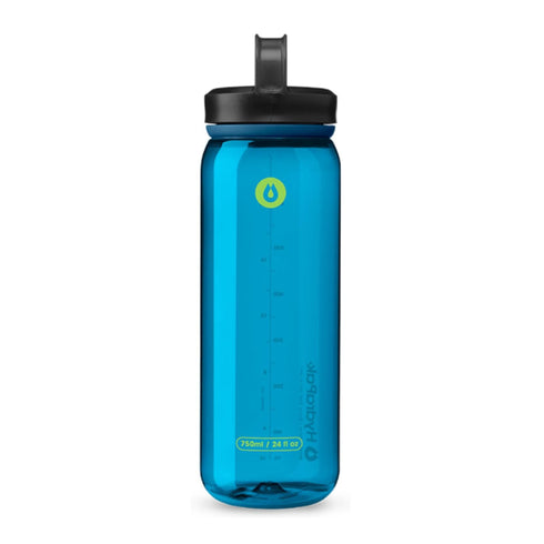 Hydrapak RECON CLIP & CARRY 0.75 L & 1 L– Compact and Portable Water Bottle with Clip Handle