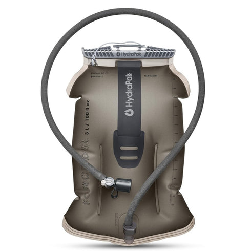 Hydrapak Force Ultra-Durable Hydrate Bladder/Reservoir, suitable for hydration backpacks 3 liters, insulated tubing, safe and reliable.