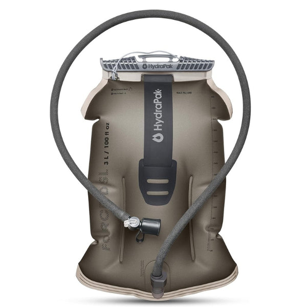 Hydrapak Force Ultra-Durable Hydrate Bladder/Reservoir, suitable for hydration backpacks 3 liters, insulated tubing, safe and reliable.