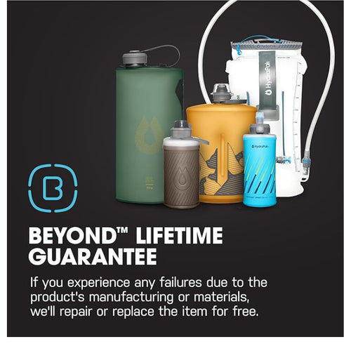 HydraPak PackFlask 750ml - Harness Mounted Water Bottle for Backpacks - Hands-Free, Easy-Access, Ultra-Light, Collapsible Pack Softflask for Hiking & Backpacking