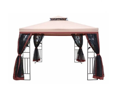 Procamp Dual Color Steel Gazebo 3x3 Meters - Spacious & Sturdy Shelter for Outdoor Gatherings