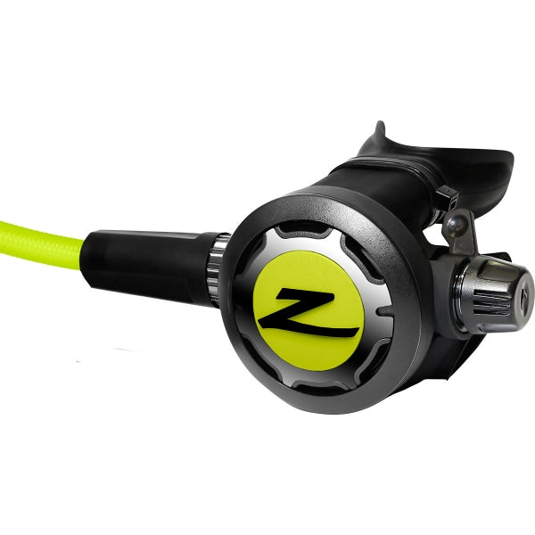 Zeagle Onyx II octopus, yellow, with hose