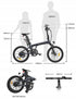 ADO Air 20S Folding E - Bike Revolution 35KMH