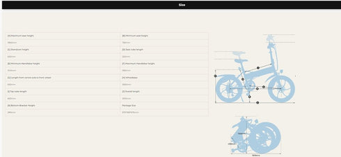Ado Electric - BIKE A20 25KMH