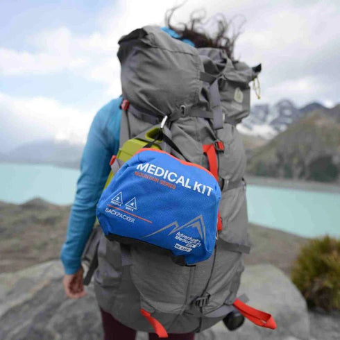Adventure Medical Kits Mountain Series INTL Backpacker – International First Aid Kit optimized for Foreign Travel and Backpacking