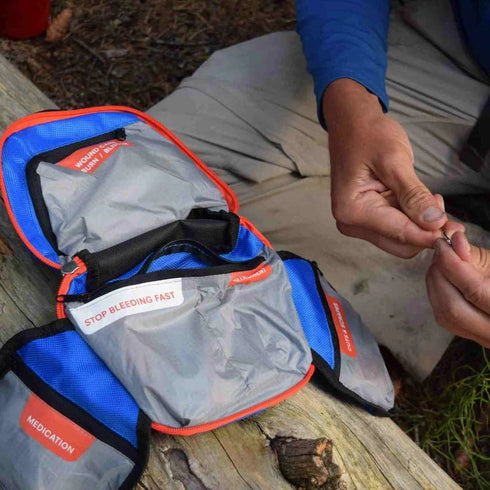 Adventure Medical Kits Mountain Series INTL Backpacker – International First Aid Kit optimized for Foreign Travel and Backpacking