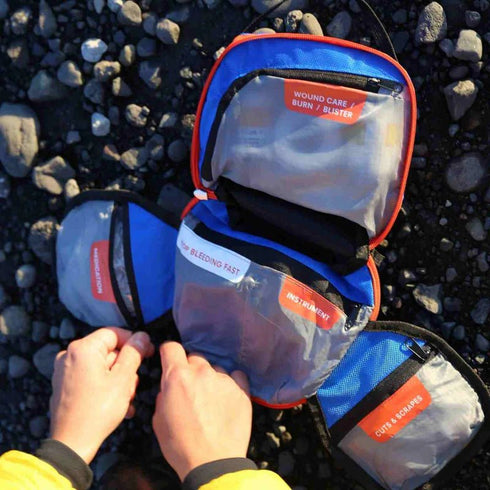 Adventure Medical Kits Mountain Series INTL Backpacker – International First Aid Kit optimized for Foreign Travel and Backpacking