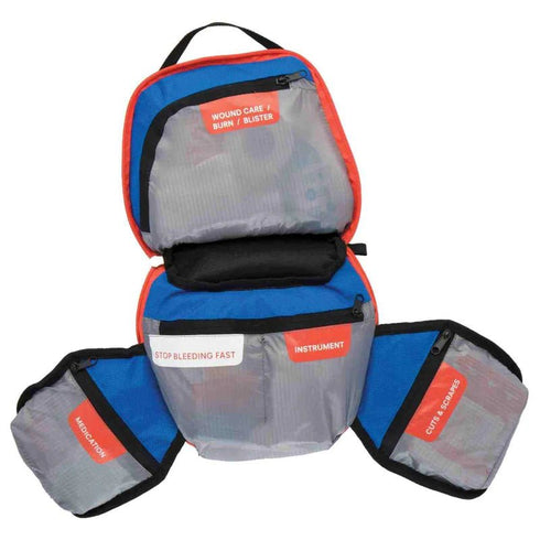 Adventure Medical Kits Mountain Series INTL Backpacker – International First Aid Kit optimized for Foreign Travel and Backpacking