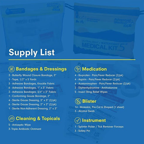 Adventure Medical Kits – Ultralight/Watertight .5