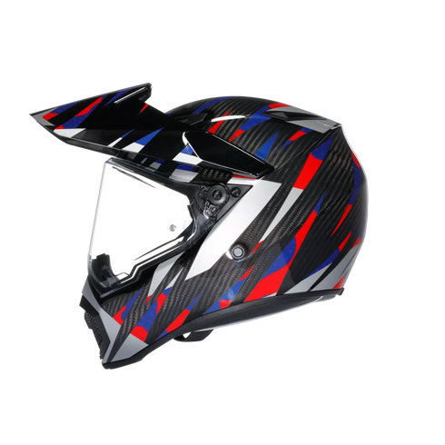 AGV AX9 E2206 MPLK STEPPA CARBON Motorcycle Helmet