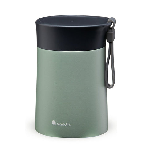 Aladdin Bistro Thermavac 0.4L Stainless Steel Food Jar - Vacuum Insulated, Wide Mouth - Keeps Meals Hot or Cold for Lunch and Travel