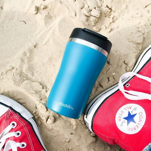 Aladdin Cafe Thermavac Leak - Lock 0.25L Travel Mug - Compact Size, Secure Seal - Stylish Mug for On - The - Go Hydration and Coffee