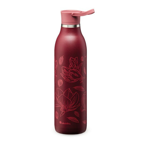 Aladdin City Loop Thermavac 0.6L Stainless Steel Water Bottle - Durable, Stylish Finish, Vacuum Insulated - Hydration Bottle for Urban Explorers