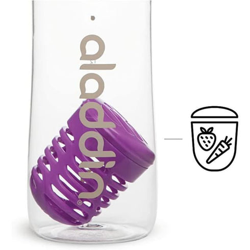 Aladdin Infuse 0.7L Flavor Infusing Water Bottle - Integrated Strainer, Durable Tritan - Enhances Hydration Routine with Natural Flavors