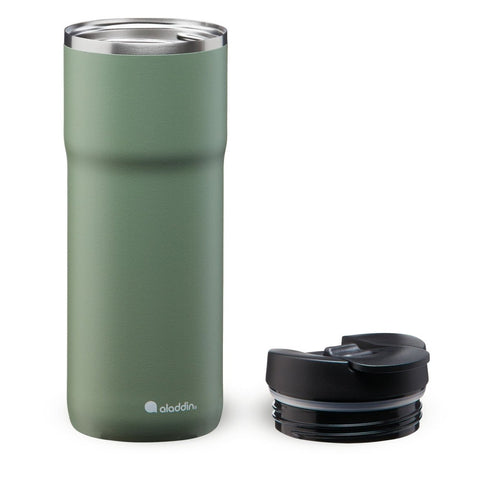 Aladdin Java Thermavac Leakproof 0.47L Travel Mug - Vacuum Insulated, Spill - Proof Lid - Perfect Insulated Mug for Coffee Lovers