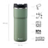 Aladdin Java Thermavac Leakproof 0.47L Travel Mug - Vacuum Insulated, Spill - Proof Lid - Perfect Insulated Mug for Coffee Lovers