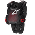 Alpinestars A-1 Pro Chest Protector, Level 1 CE Certified Ventilated Motocross Roost Guard with Back Protector