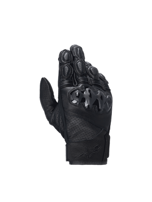 Alpinestars Celer V3 Leather Motorcycle Gloves, Short Cuff Goat Leather Road Gloves with Hard PU Knuckle