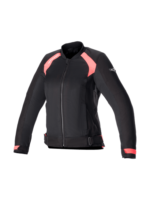 Alpinestars Eloise V2 Women Air Motorcycle Jacket, Vented Bomber Style Riding Jacket, Tech-Air 5 Ready