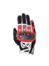 Alpinestars SMX-2 Air Carbon V2 Motorcycle Gloves, CE Certified Mesh and Leather Gloves with Carbon Knuckle