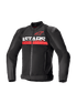 Alpinestars SMX Air Motorcycle Jacket, CE Level A Mesh Summer Riding Jacket with Removable Windbreaker Liner