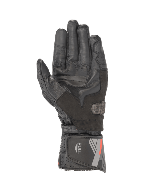 Alpinestars SP-8 V3 Leather Motorcycle Gloves, Goat Leather Sport Riding Gloves with SP Dual Density Knuckle