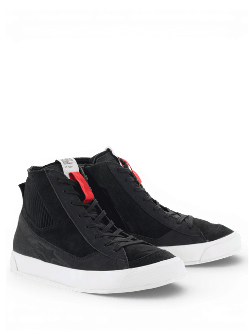 Alpinestars Stated Riding Shoes, Retro Street Sneaker Motorcycle Shoes with Vulcanized Sole for Urban Riders