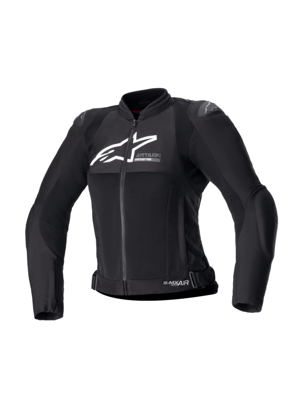 Alpinestars Stella SMX Air Women Motorcycle Jacket, CE Level A Mesh Summer Jacket with Windbreaker Liner
