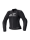 Alpinestars Stella SMX Air Women Motorcycle Jacket, CE Level A Mesh Summer Jacket with Windbreaker Liner