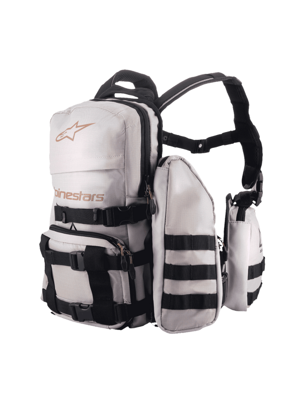 Alpinestars Techdura Tactical Pack, Modular Off-Road and Enduro Riding Pack with Removable Pouches, 9 L