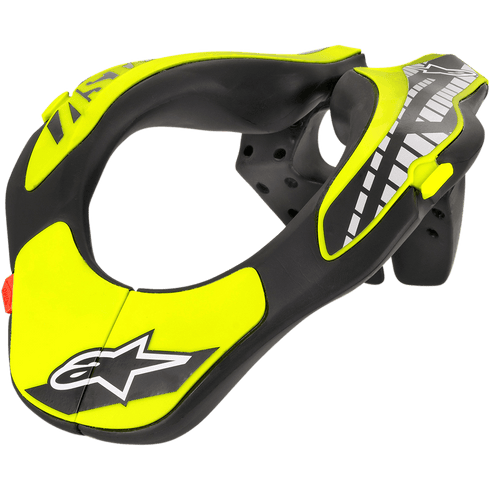 Alpinestars Youth Neck Support, Lightweight Kids Motocross Neck Brace with Rear Stabilizer System