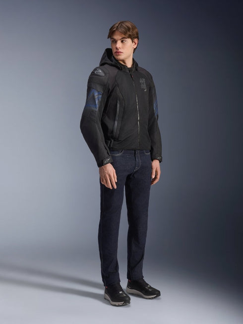 Alpinestars Zaca Air Venom WP Motorcycle Jacket, Vented Warm Climate Textile Jacket with Waterproof Liner