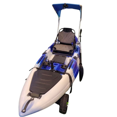 Aluminium Folding Kayak Canopy, Bimini Top Sun Shade for Sit-On-Top and Fishing Kayaks
