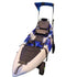 Aluminium Folding Kayak Canopy, Bimini Top Sun Shade for Sit-On-Top and Fishing Kayaks