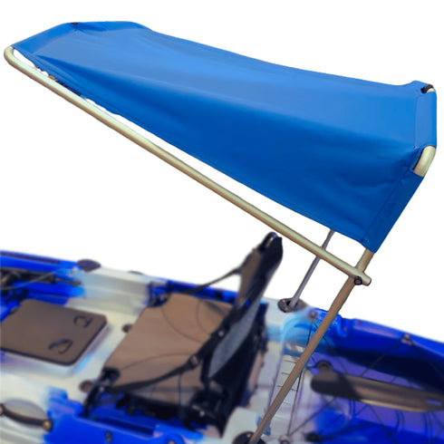 Aluminium Folding Kayak Canopy, Bimini Top Sun Shade for Sit-On-Top and Fishing Kayaks