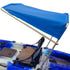 Aluminium Folding Kayak Canopy, Bimini Top Sun Shade for Sit-On-Top and Fishing Kayaks