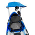 Aluminium Folding Kayak Canopy, Bimini Top Sun Shade for Sit-On-Top and Fishing Kayaks