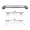 Aluminium Universal Car Roof Rack, Crossbar Set for Carrying Kayaks, SUP Boards and Luggage