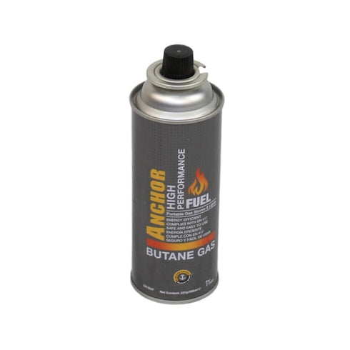 Anchor Butane Gas 220 g Canister, Single Butane Gas Cartridge for Portable Camping Stoves and Grills
