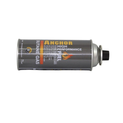 Anchor Butane Gas 220 g Canister, Single Butane Gas Cartridge for Portable Camping Stoves and Grills