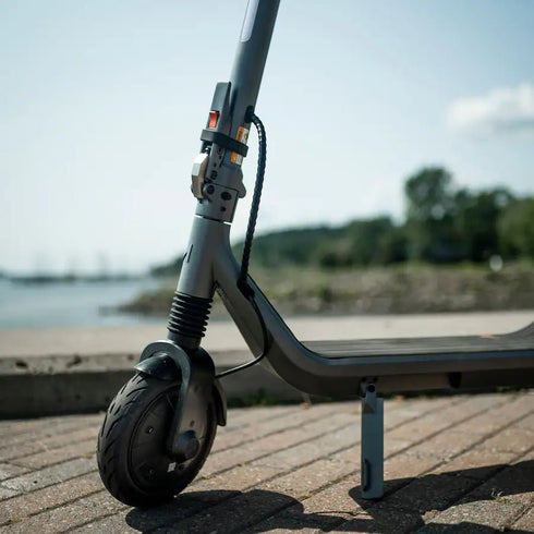 Apollo Go 2024 Premium Dual - Motor Electric Scooter w/40 mi Max Operating Range & 28 mph Max Speed - Space Gray