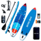 Aqueous Lite Inflatable Stand Up Paddle Board, iSUP Package with Paddle, Pump, Leash and Dry Bag