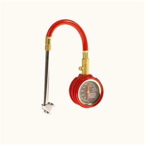 ARB Air Pressure Gauge, Dual PSI/Bar Scale, Protective Rubber Housing, Suitable for Tire Maintenance/Off - Roading