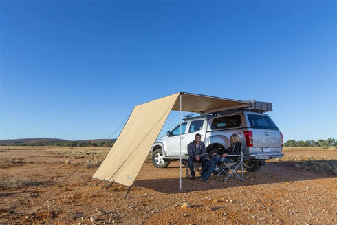 ARB Awning 1250 mm x 2100 mm - Compact Vehicle Shelter for Quick Setup and Sun Protection