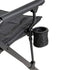 ARB Base Camp Chair, Lightweight Folding Design, Breathable Mesh Panels with Cup Holder, Suitable for Outdoors/Events