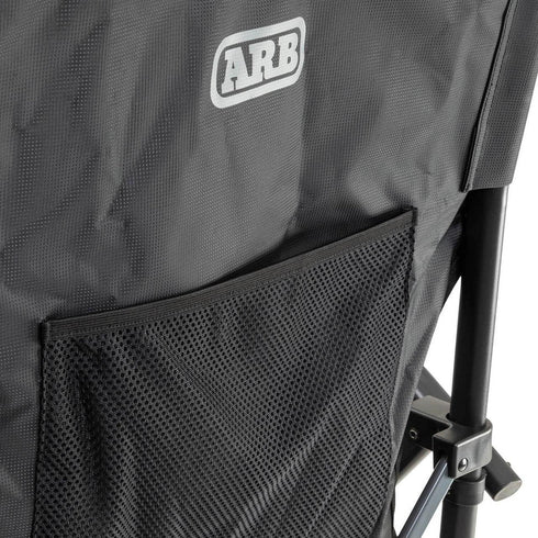 ARB Base Camp Chair, Lightweight Folding Design, Breathable Mesh Panels with Cup Holder, Suitable for Outdoors/Events