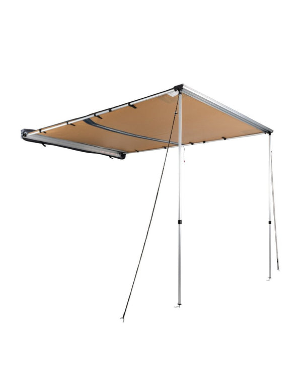 ARB Canopy Awning, a 2.5m x 2.5m roll-out vehicle shelter with integrated LED lighting for camping and 4x4 vehicles.